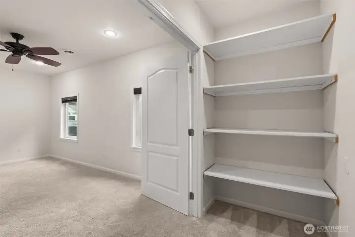 Second Primary Suite walk in closet