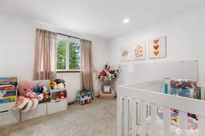 Your 2nd bedroom is wonderful in size and can be used as guest bedroom or office. it has a deep long closet.