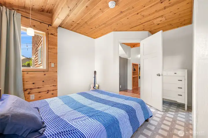 Main floor bedroom or a perfect studio or office.