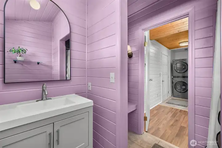 A sauna-type escape in your main floor