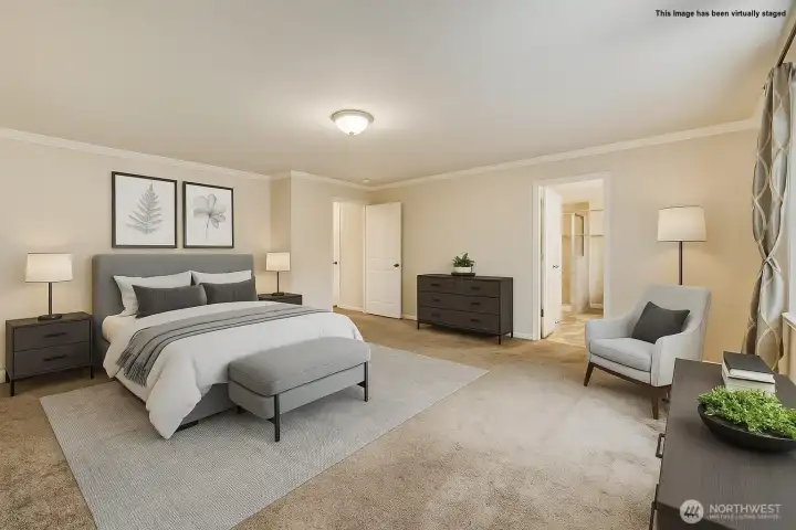 Primary Bedroom VS* Primary Bedroom VS*