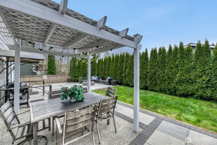 Entertaining Area outside Entertaining Area outside