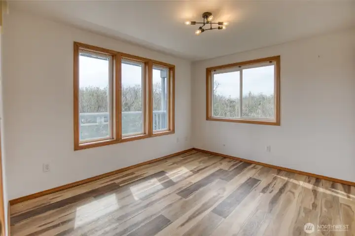 Rear bedroom on second floor.