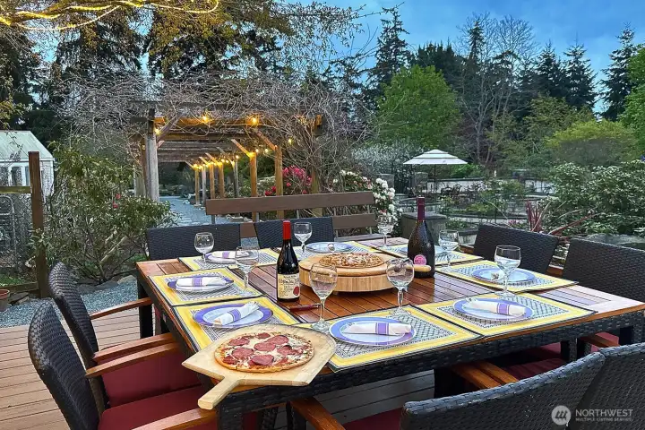 Dine in the Tuscan Terrace