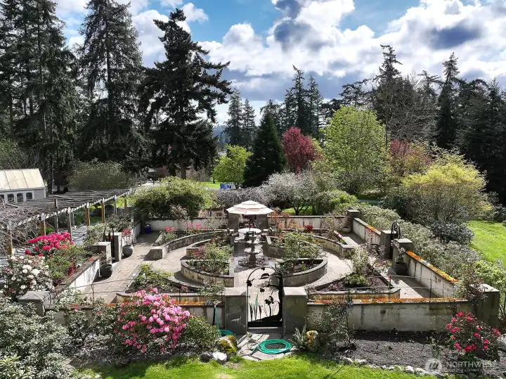 View from Dining area, upper primary in the home and wrapped deck.