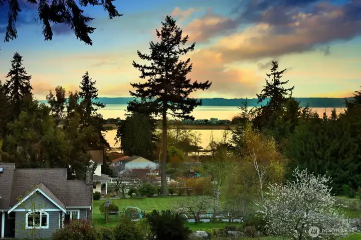 View from sitting room from the upper primary