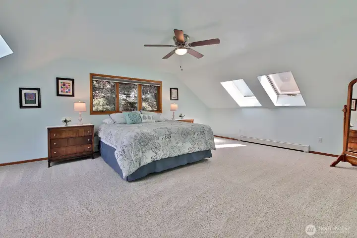 Upper Bedroom with Full Bathroom (Bath not shown)