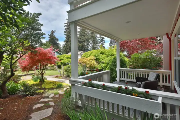 Covered outdoor spaces extend the living area beautifully.