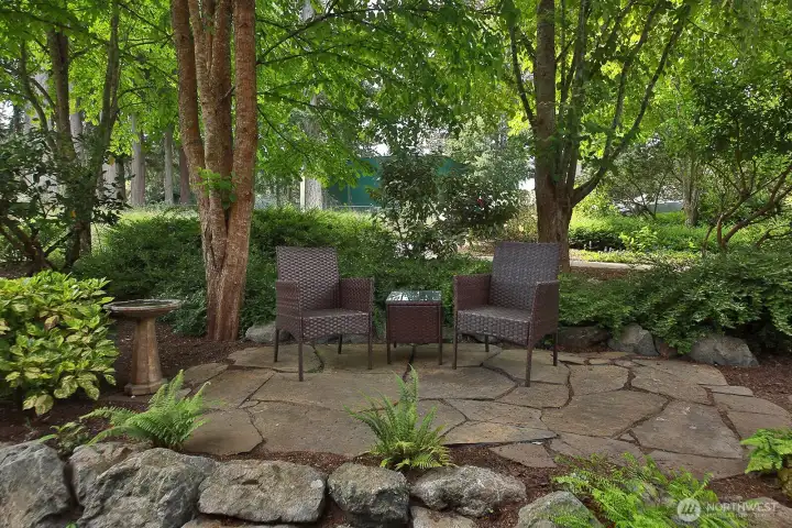 Peaceful outdoor spaces create a true sanctuary.