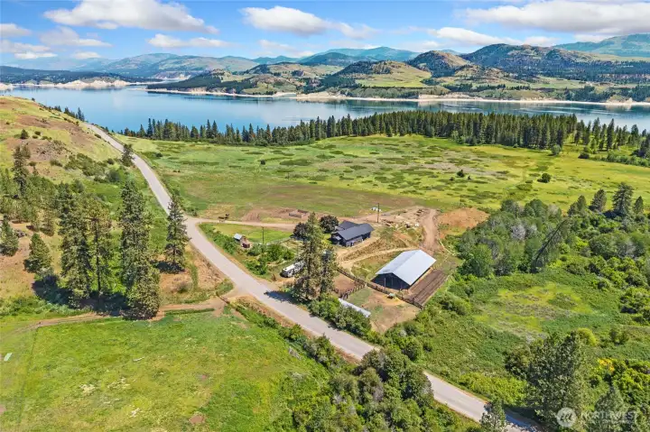 Property is set up for homesteading