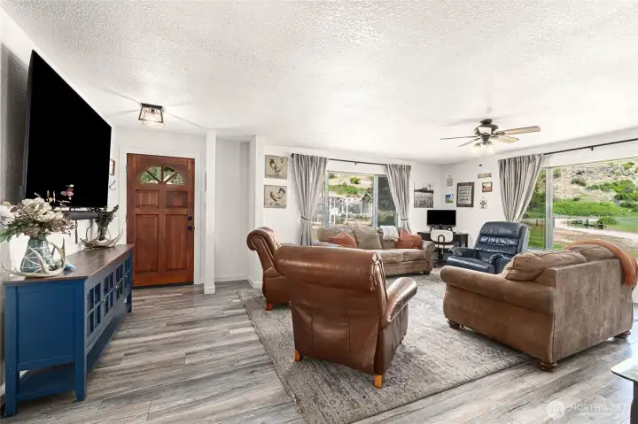 Spacious Living room on the main floor