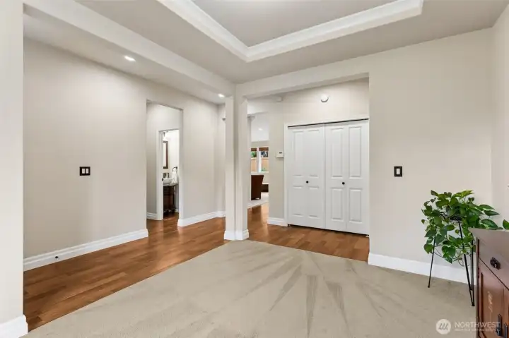 Enjoy the open floorplan of this home where you can just about see every angle the moment you walk in.