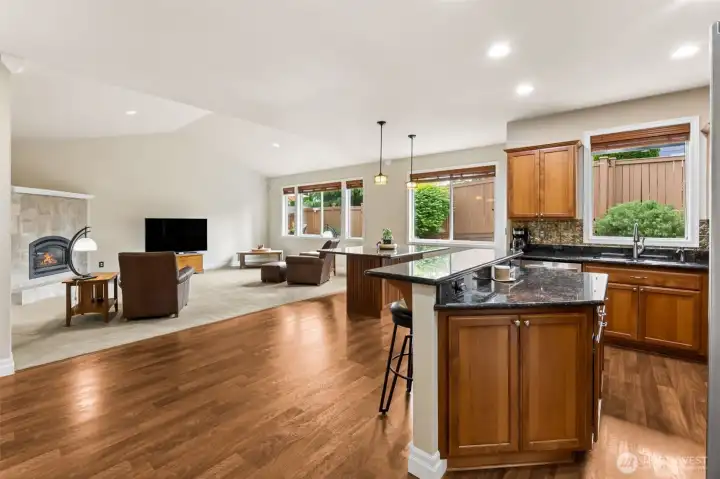 OPEN airy feel of this home makes it easy to get around and you don't feel tight or contained.