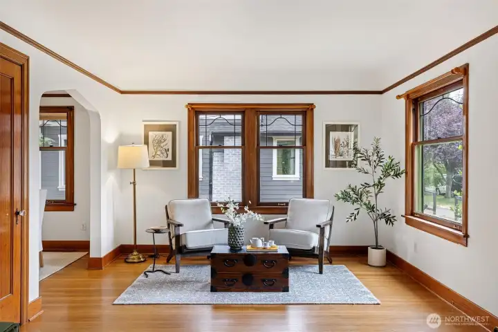 Bright living room