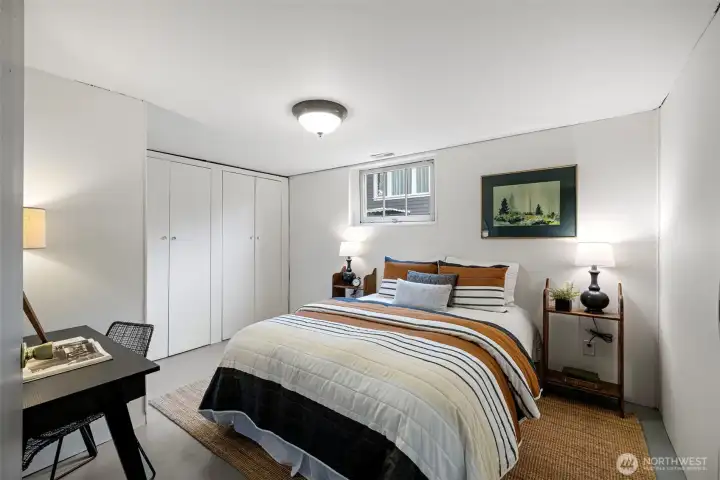 Lower floor bedroom