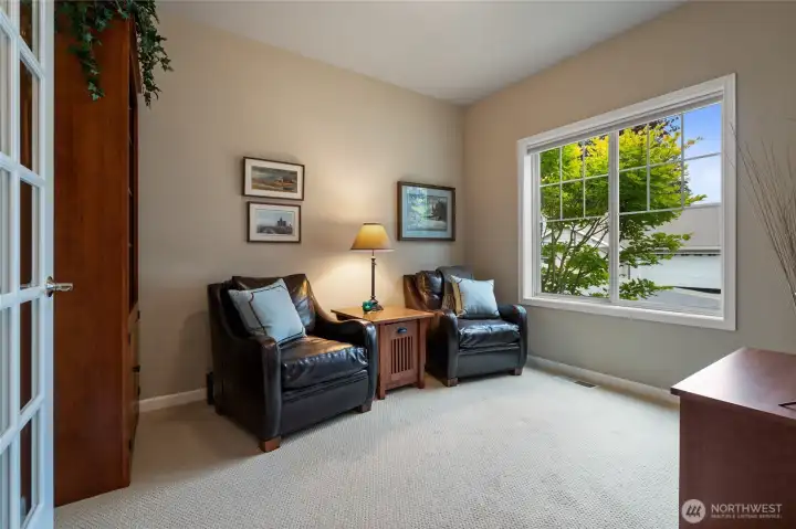 Den/Office off the entry.