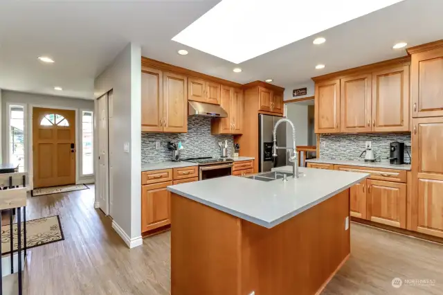 New cabinets with soft close doors and drawers