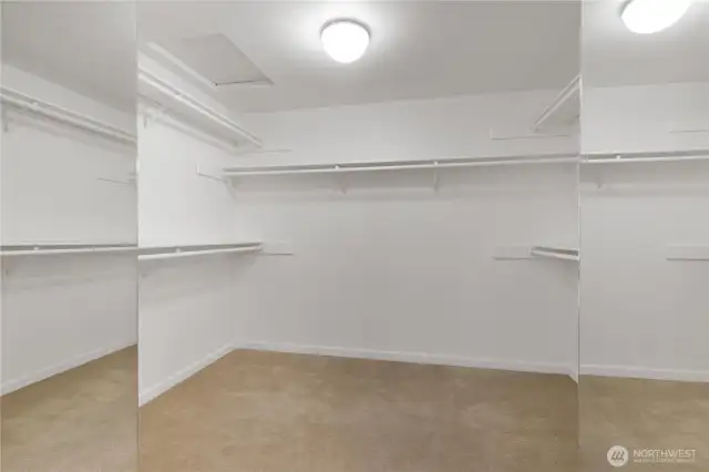 Primary Walk-In Closet