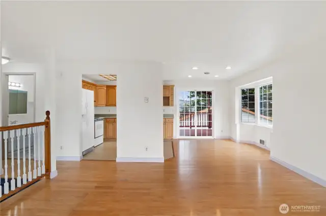 Open floorplan.