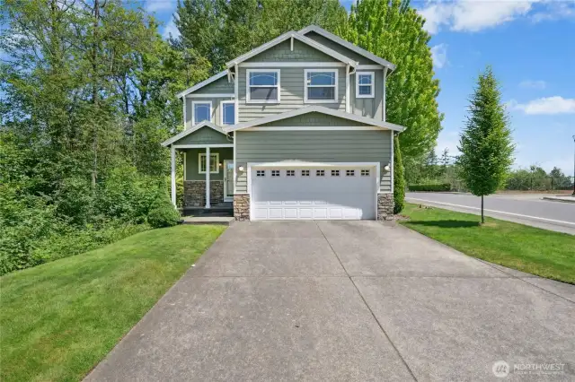 Front of the house