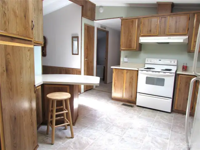 All appliances stay.