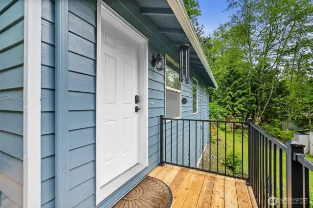 Keyless entry for your convenience.