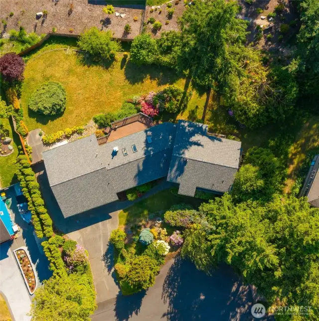 Birds Eye View of Home