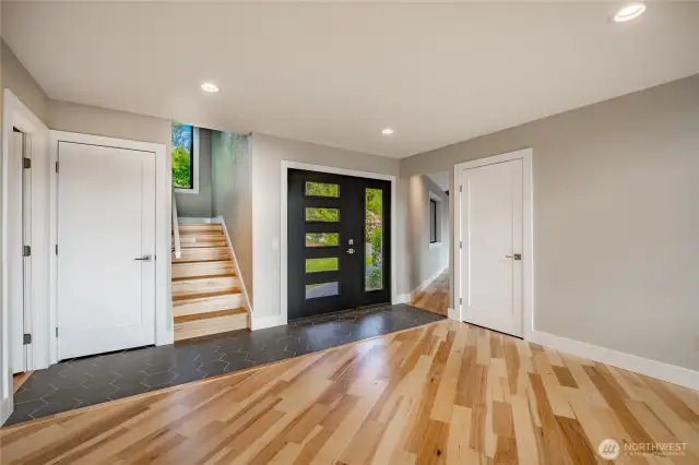 Entry Door and Stairs to 2nd Story
