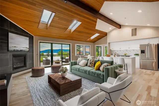 This photo is Virtually Staged Only.  None of these fixtures or furnishings are in the home.