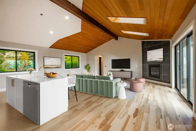 This Photo is Virtually Staged Only.  None of these fixtures or furnishings are in the home.