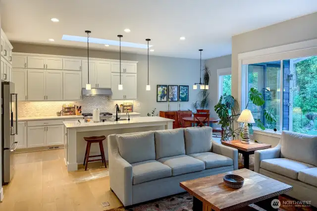 Open Concept Kitchen Living Agrea