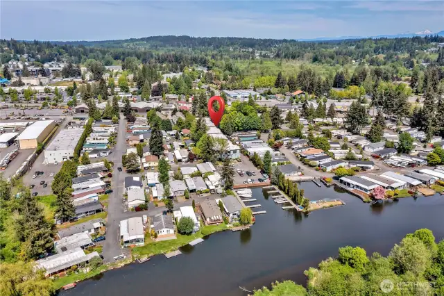 Aerial View of the Community