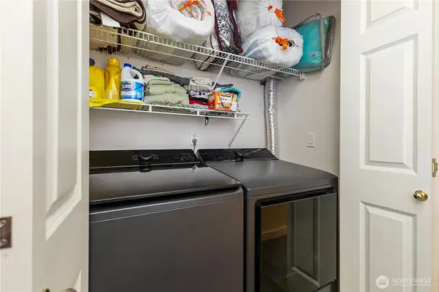 New washer and dryer both stay!