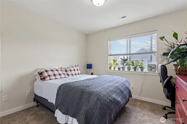 2nd bedroom, currently being occupied by a tenant.