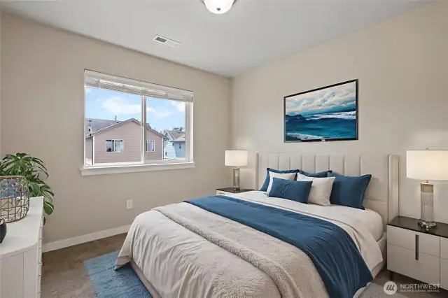 3rd bedroom that would be a great office too.