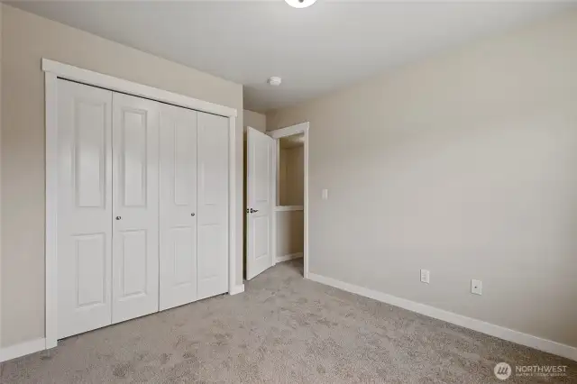 Closet side of guest room