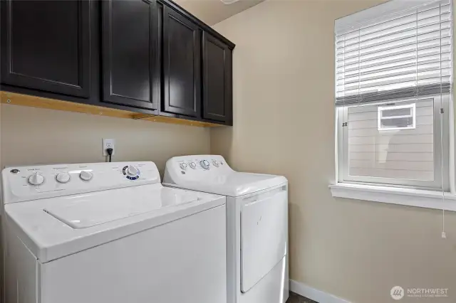 Washer and Dryer are included conveniently located on the same level as the bedrooms