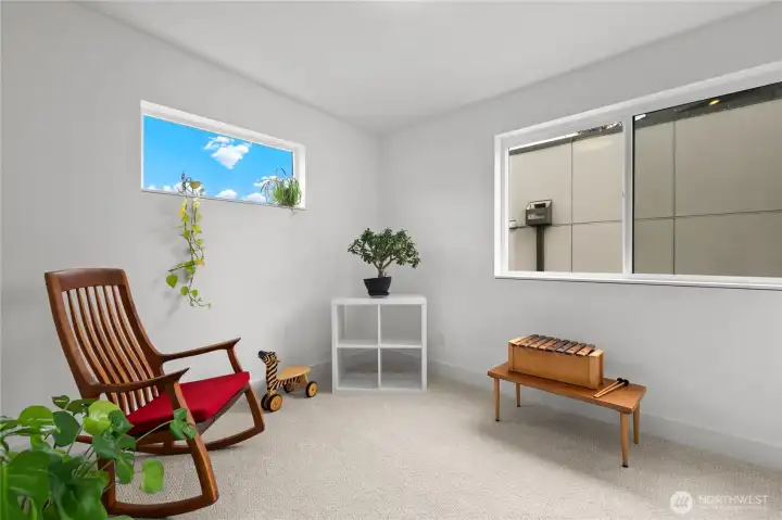 Second bedroom on upper level