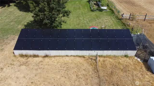 Newer solar panels stay.