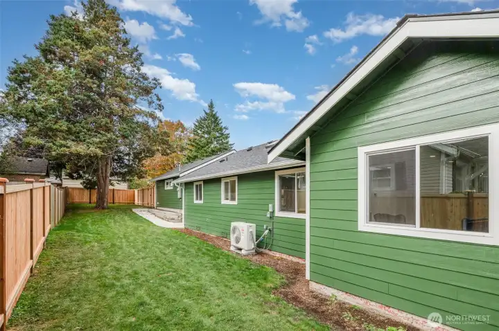Enjoy all-new plumbing, heat pump, roof, electrical, sub-flooring, tankless water heater & double pane windows.