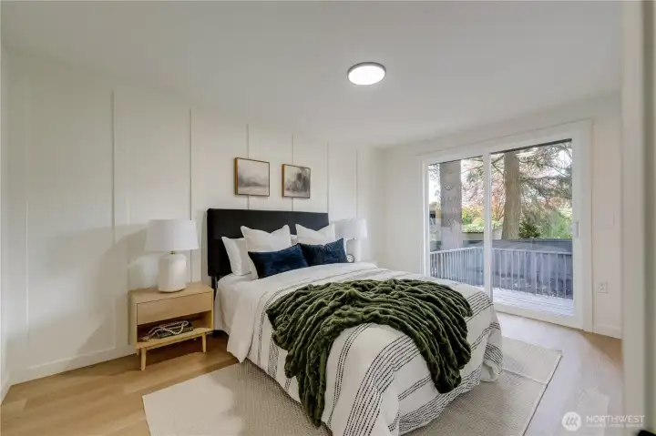 Primary Suite - King size bed will fit