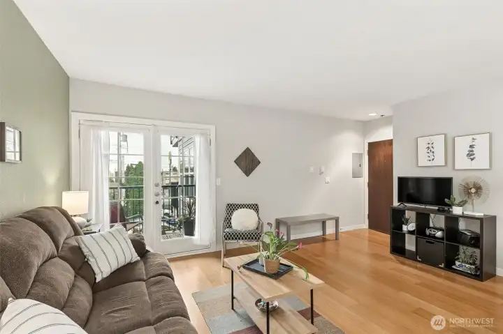 Lots of natural light and room to make it yours