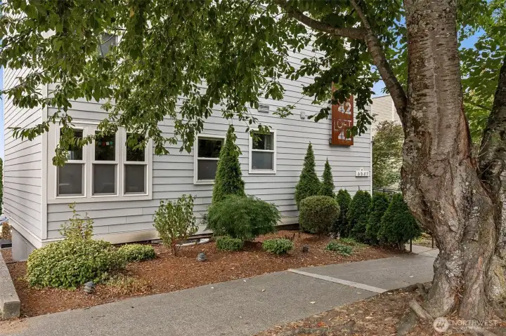 Unit is on the main floor with lots of natural light