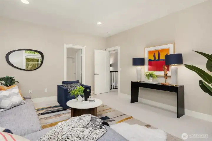 Another view of the bonus room.