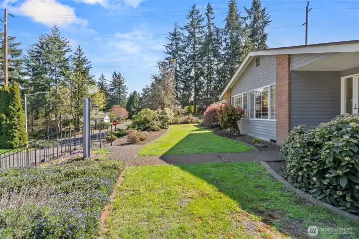 Handrail for the stairs make the assent and descent easy.