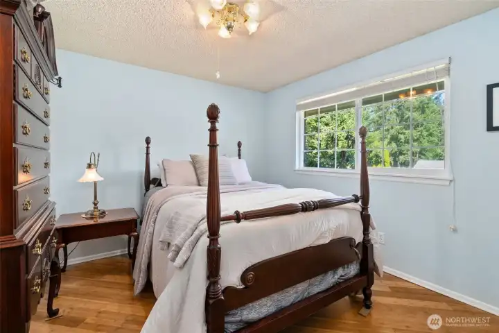 Second bedroom gets the morning sun