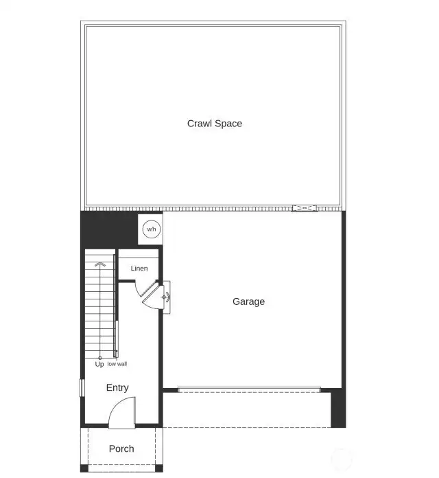 Not of actual home, idea of home layout
