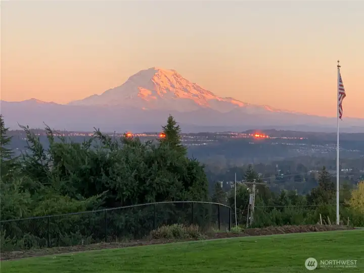 Mount Rainier and Valley