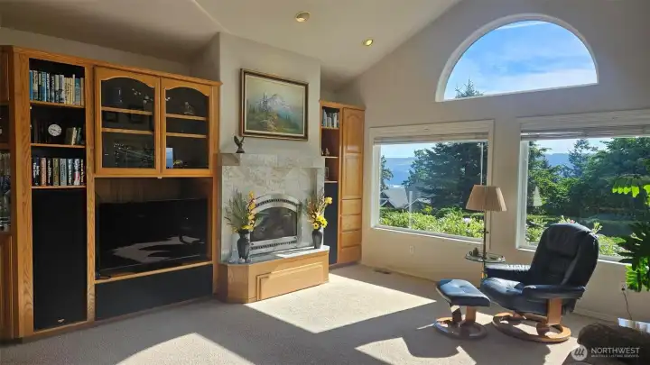 Family Room Entertainment Wall