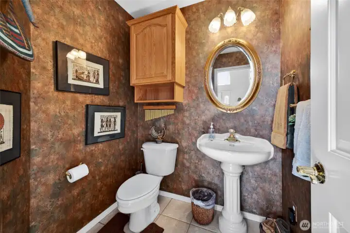 Powder Room on the  main